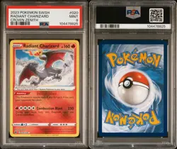 Radiant Charizard 020/159 - PSA 9 - Crown Zenith - Pokemon Card - Image 1