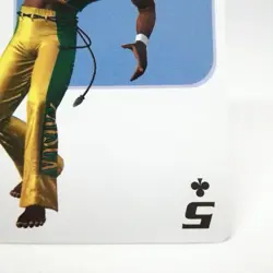 5 EDDY GORDO clover Tekken 3 Playing Cards Orico Card Not for Sale Namco Japan - Image 5