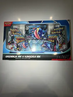 Pokemon Trading Card Game Greninja ex and Kingdra ex Special Collection Box - Image 1