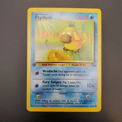 Psyduck - 53/62 - 1st Edition Fossil Set - Pokemon Card - LP - Image 2