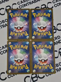 Pokemon Japanese SV1A Set of 4 AR Cards - Sprigatito/Quaxwell/Tropius/Tauros - Image 2