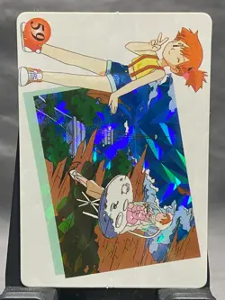 Kadabra & Misty Holo 1996 Japan Pokemon Vending Machine Sticker Card - Image 2