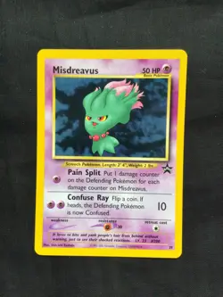 Pokemon Cards: Wizards Black Star Promo: Misdreavus 39 - Image 1