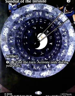 Sundial of the Infinite (Borderless) 0055 - Regular - MTG Avatar TLA - M/NM - Image 1