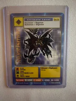 Digimon Digi Battle Card Myotismon 1999 Bo-76 Series 2 - Image 1
