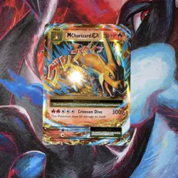 M Charizard EX 13/108 2016 XY Evolutions (EVO) Ultra Rare Pokemon TCG Holo Card - Image 2