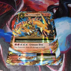 M Charizard EX 13/108 2016 XY Evolutions (EVO) Ultra Rare Pokemon TCG Holo Card - Image 3