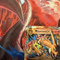M Charizard EX 13/108 2016 XY Evolutions (EVO) Ultra Rare Pokemon TCG Holo Card - Image 4