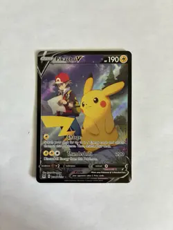 Pokemon Card Pikachu V TG16/TG30 Lost Origin Trainer Gallery Full Art Rare NM - Image 4