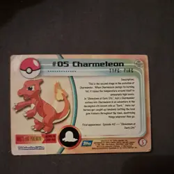 Pokemon Card 1999-2000 bundle Topps Series Animated TV Series x5 diff cards - Image 4