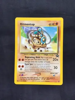 Pokemon Cards: Wizards Black Star Promo: Hitmontop 37 - Image 1