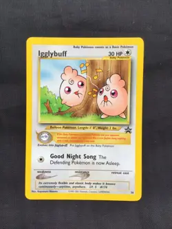 Pokemon Cards: Wizards Black Star Promo: Igglybuff 36 - Image 1