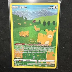 Ditto GG22/GG70 Galarian Gallery Crown Zenith Pokemon Card - Image 1