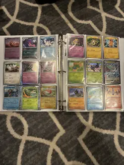 pokemon card binder collection lot english 400+ Cards - Image 2