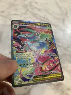 Pokemon TCG Mega Venusaur EX Card 177/132 Mega Evolution Sir - Image 5