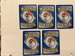 Pokemon TCG XY 5 Card Holo Lot Fates Collide XY Base Set Breakthrough LP-MP - Image 2