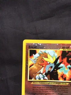 Pokemon Cards: Wizards Black Star Promo: Entei 34 - Image 3