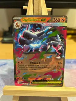 Mega Charizard x Ex 13/94 Ultra Rare Phantasmal Flames Pokemon Card - Image 1