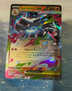 Mega Charizard x Ex 13/94 Ultra Rare Phantasmal Flames Pokemon Card - Image 2