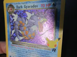 DARK GYARADOS HOLO POKEMON CARD 8/82 CELEBRATIONS CLASSIC COLL NEVER PLAYED NM- - Image 2