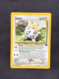 Pokemon Cards: Wizards Black Star Promo: Togepi 30 - Image 1