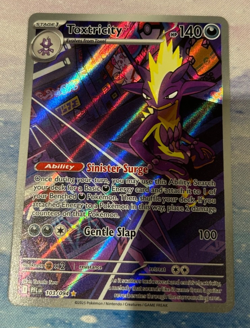 Toxtricity 103/094 NM / Mint Full Art Holo Phantasmal Flames Pokemon TCG Card NM - Image 2