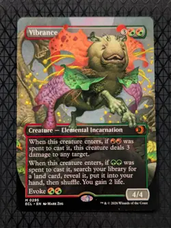 Vibrance Borderless Lorwyn Eclipsed MTG Card NM - Image 1