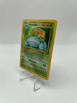 Pokemon TCG Venusaur Base Set Holo Unlimited Rare Card 15/102 - MP - Image 4