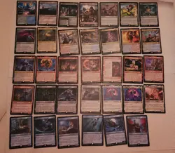 Mtg Final Fantasy Lot Of Rares, Art Cards, Foils, And Borderless! 200 Cards - Image 2