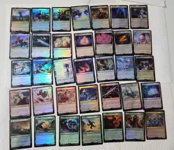 Mtg Final Fantasy Lot Of Rares, Art Cards, Foils, And Borderless! 200 Cards - Image 4