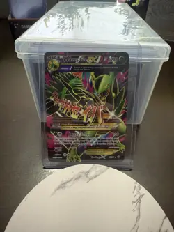 Pokemon Mega Sceptile EX TCG Full Art Ultra Rare Card Ancient Origins 85/98 NM - Image 1