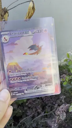 Pokemon Charizard EX Special Illustration Rare Card 223/197 SV Obsidian Flames - Image 2