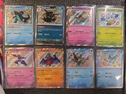 Lot of 7x Paldean Fates Baby Shiny Bundle! Pokemon TCG ALL Cards NM+ Pack Fresh - Image 1