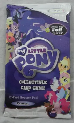 35 My Little Pony CCG Card Game Premiere 12-Card Booster Packs ETP3185-S - Image 1