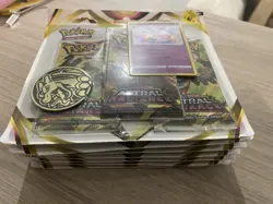 7 x Astral Radiance 3 Booster Pack Blister Sylveon Pokemon Card TCG New Sealed - Image 5