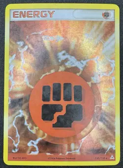 Pokemon Fighting Energy 110/110 EX Holon Phantoms Holo Rare Card HP - Image 1