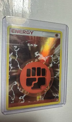 Fighting Energy - 110/110 - Pokemon Ex Holon Phantoms Holo Card - Image 2