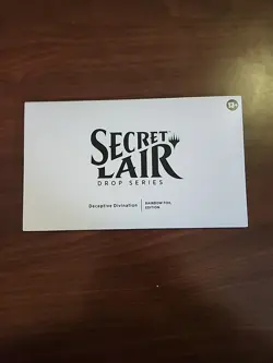 Magic: the Gathering Secret Lair -Deceptive Divination (FOIL EDITION) - SEALED - Image 1