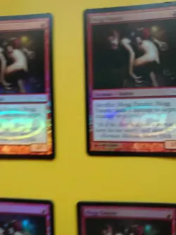 MTG Card. Mogg Fanatic DCI promo FOIL as pictures - Image 4