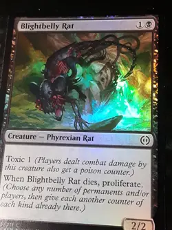 Blightbelly Rate FOIL , Phyrexia AWBO , NM , MTG ,FREESHIPPING - Image 3