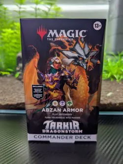 MTG: Abzan Armor - Tarkir Dragonstorm - Sealed Commander Deck - New & Sealed - Image 1