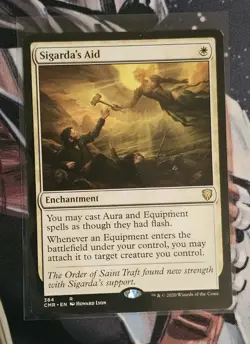 Sigarda's Aid - Commander Legends Magic The Gathering - Image 1