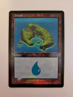 Magic The Gathering Invasion 338 Island Land NM Foil - MTG - Image 1