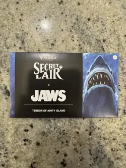 MTG Secret Lair Jaws Terror of Amity Island Non Foil​ NEW - Image 1