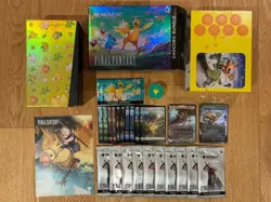 MTG Final Fantasy Chocobo Bundle English *Opened* NO CHOCOBO FOILS - Image 1