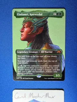 Eladamri, Korvecdal (Borderless) M Modern Horizons 3 369 Normal NM - Image 1