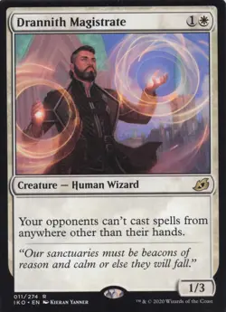 Drannith Magistrate Ikoria Rare Regular #11 NM MTG - Image 1