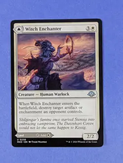 MTG: Modern Horizons 3: Witch Enchanter / Witch-Blessed Meadow #0239 Uncommon NM - Image 1