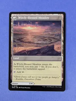 MTG: Modern Horizons 3: Witch Enchanter / Witch-Blessed Meadow #0239 Uncommon NM - Image 2