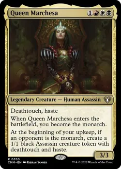 1 x Queen Marchesa - Commander Masters - NM-Mint - MTG - Image 1